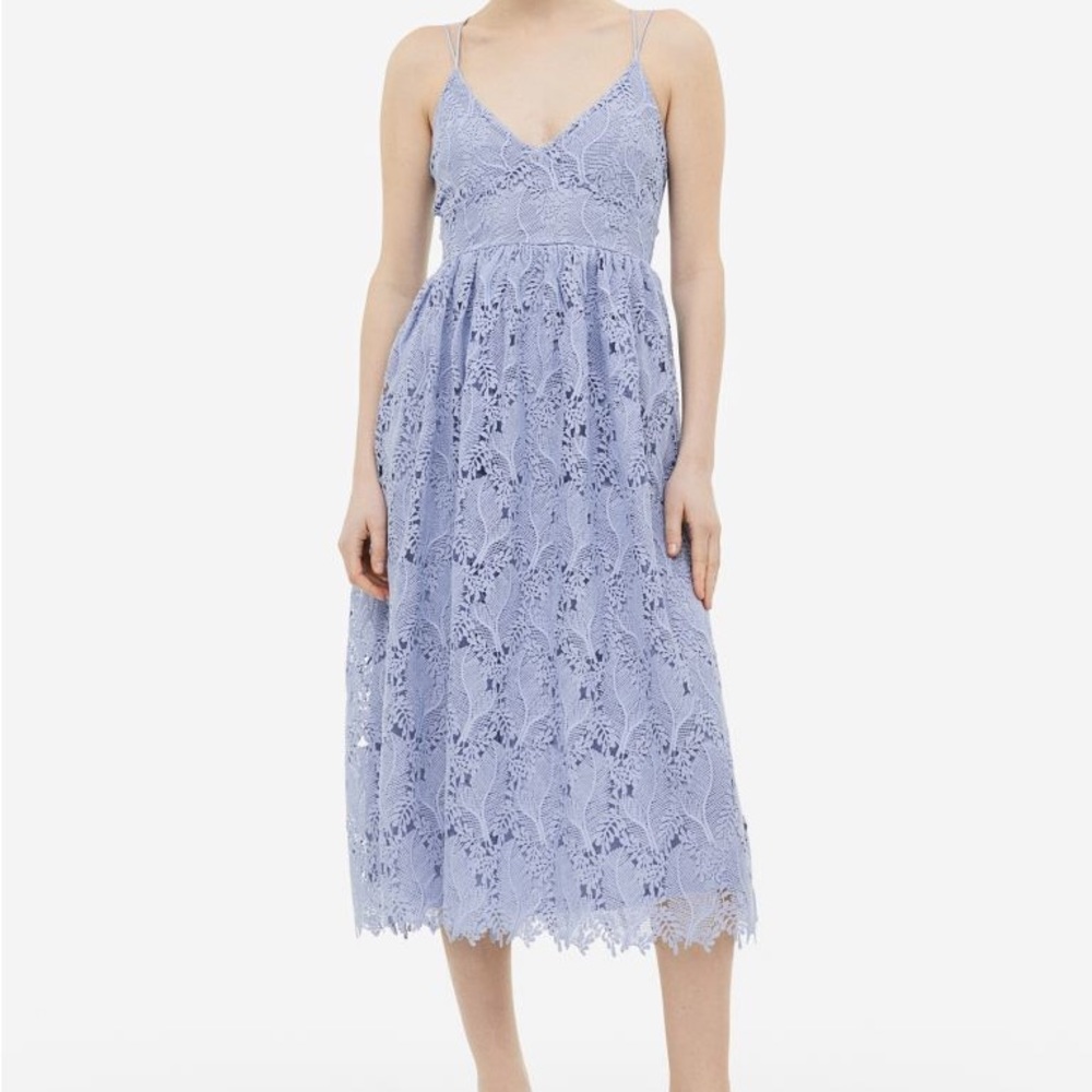 H&M V Neck Lace Dress